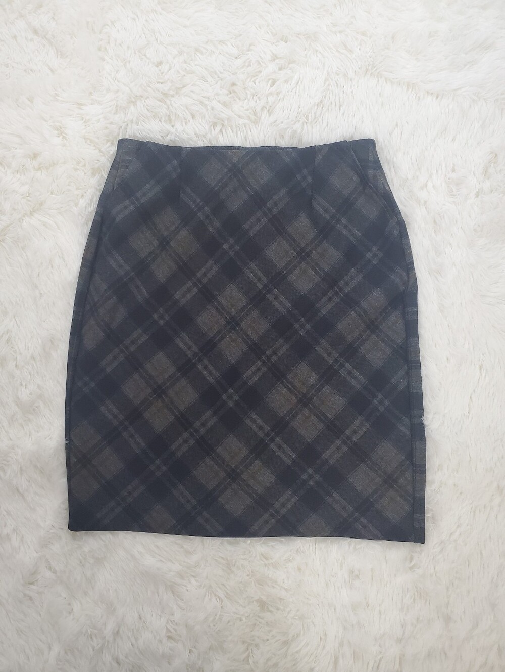 Cabi Size 4 Step Out Plaid Pencil Skirt With Pockets